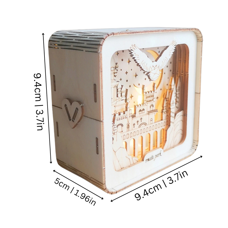 Decorative tabletop accommodation box – SolaceCube