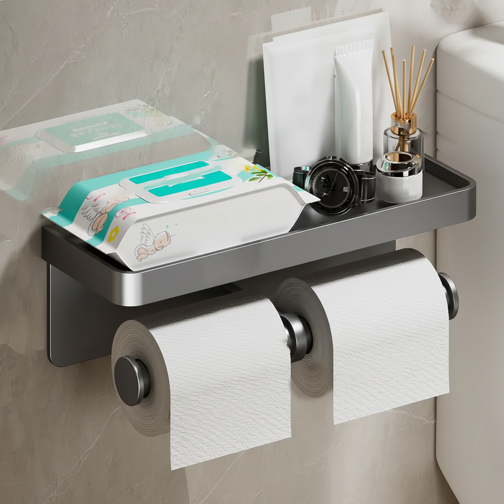 Double roll paper holder - RollEase
