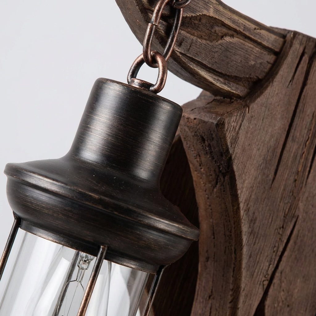 Double Lantern Wall Fixture - Antiquorix
