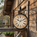 Double Sided Wall Clock - Bellford