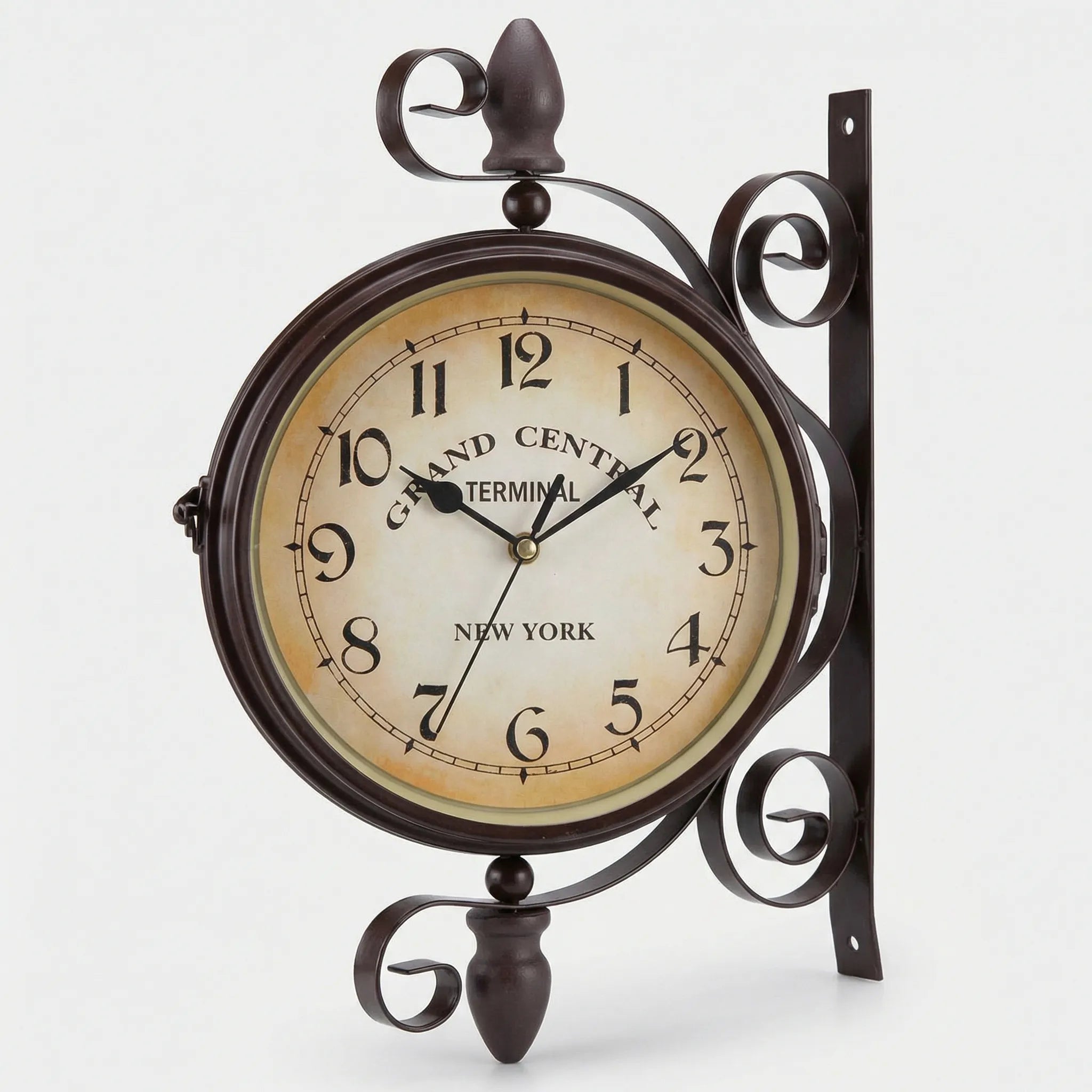 Double Sided Wall Clock - ChronoVine
