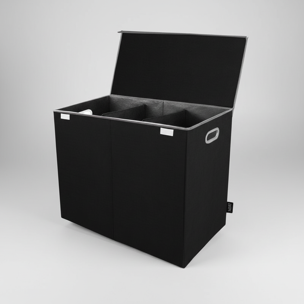 Triple Folding Laundry Basket - LaundriTrio