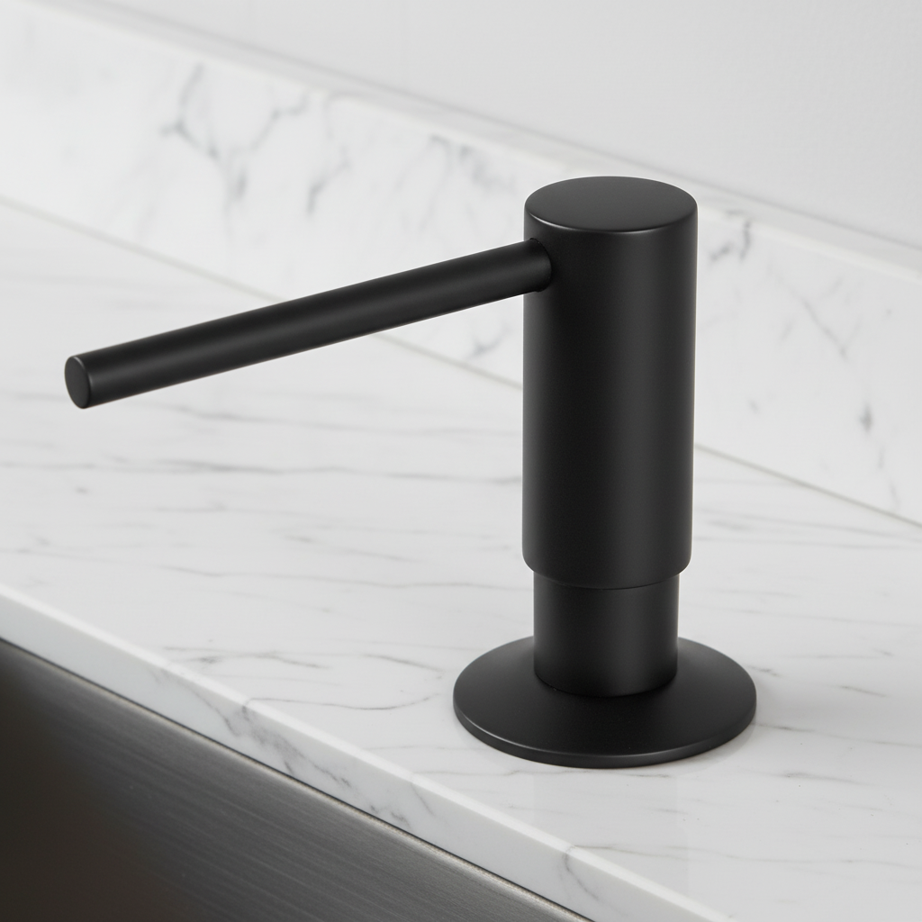 Built-in soap dispenser - BrassEase