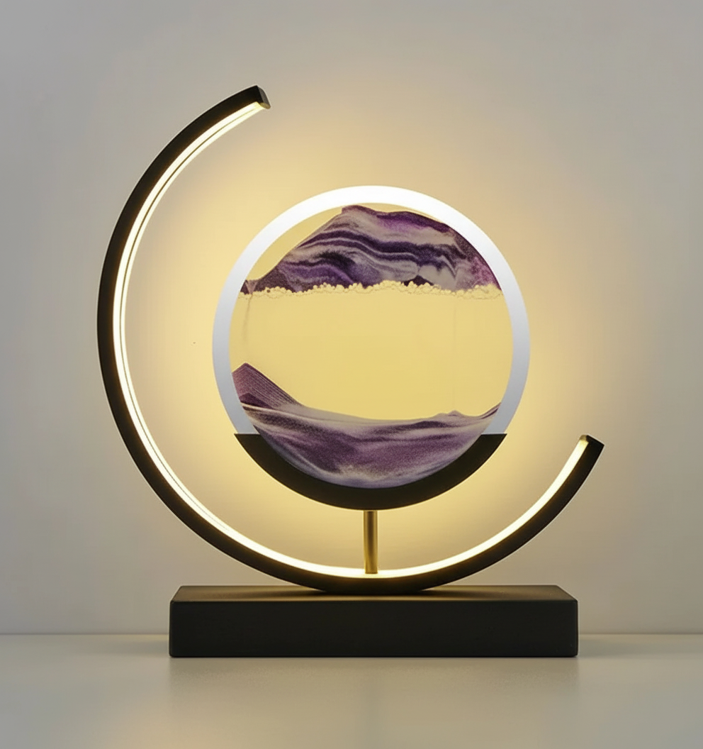 Unique Sand Landscape Lamp - SerenityLamp