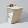 Foldable wall-mounted laundry basket - HangBoxer