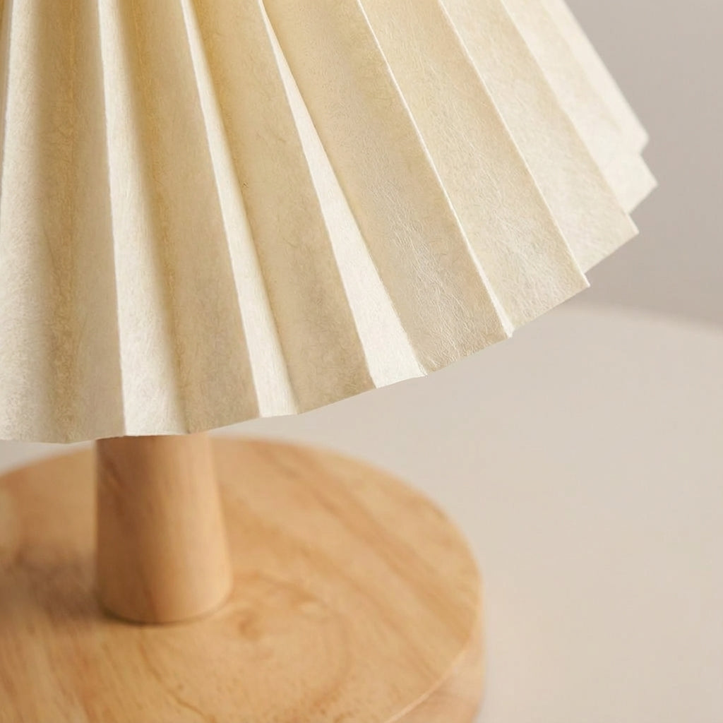 Foldable Pleated Table Lamp – Flarozi