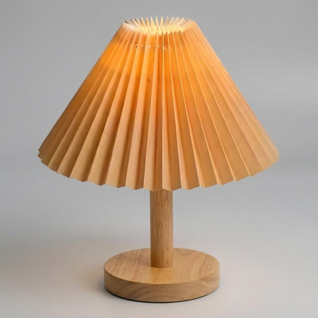 Foldable Pleated Table Lamp – Flarozi