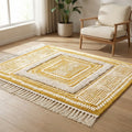 Fringed Bohemian Area Rug - Bohemora