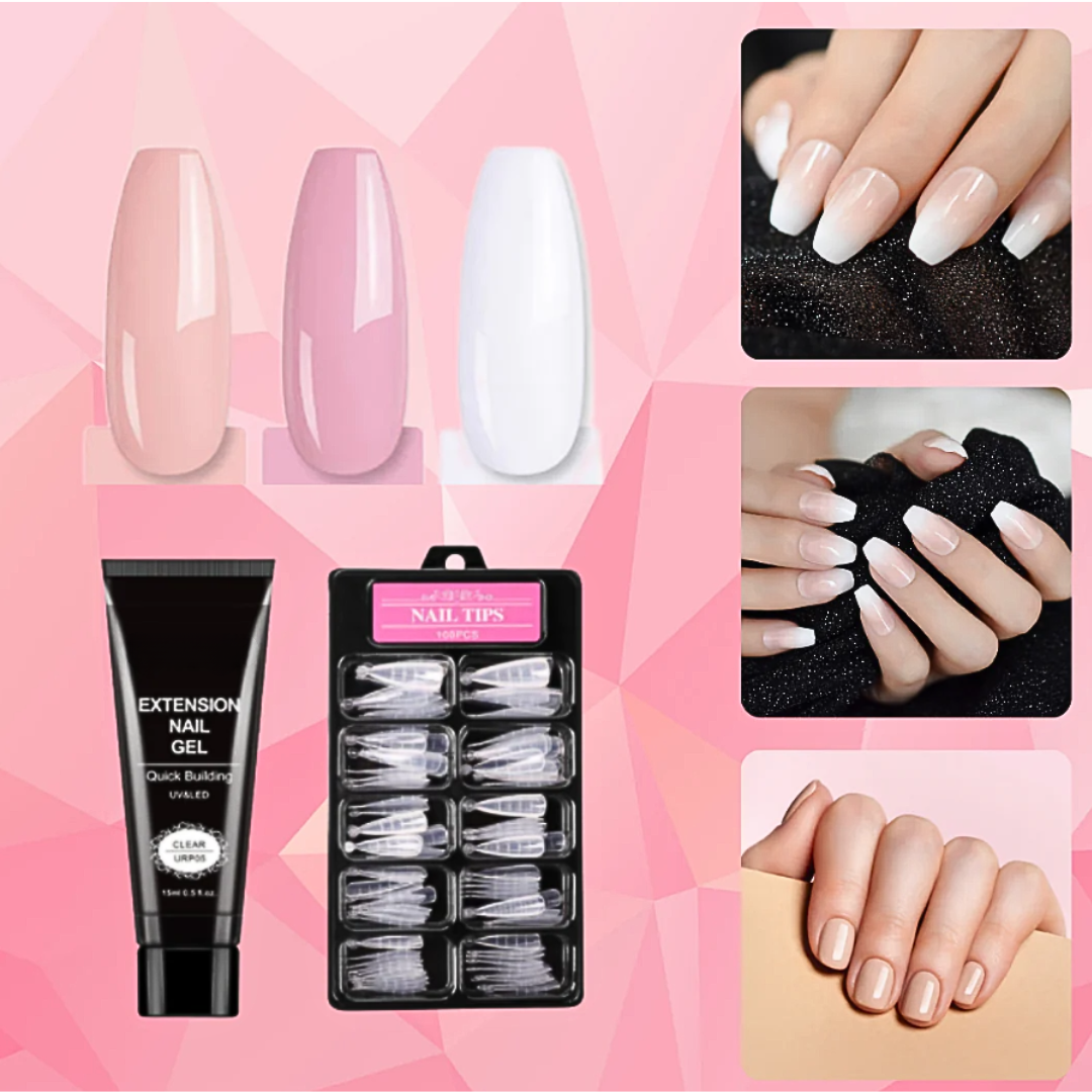PolyGlam™ Quick Nail Transformation