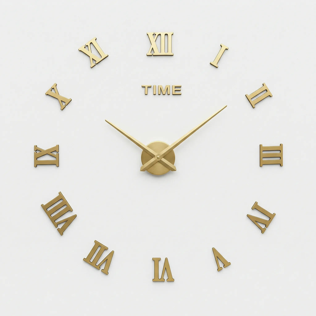 Geometric Wall Clock - Chronaura