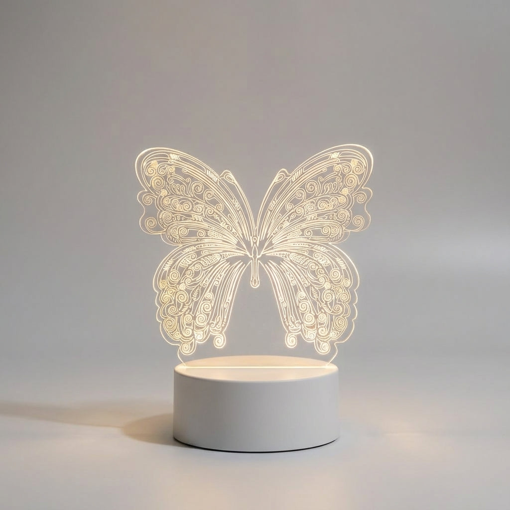 Geometric Butterfly Table Lamp – Novabutter