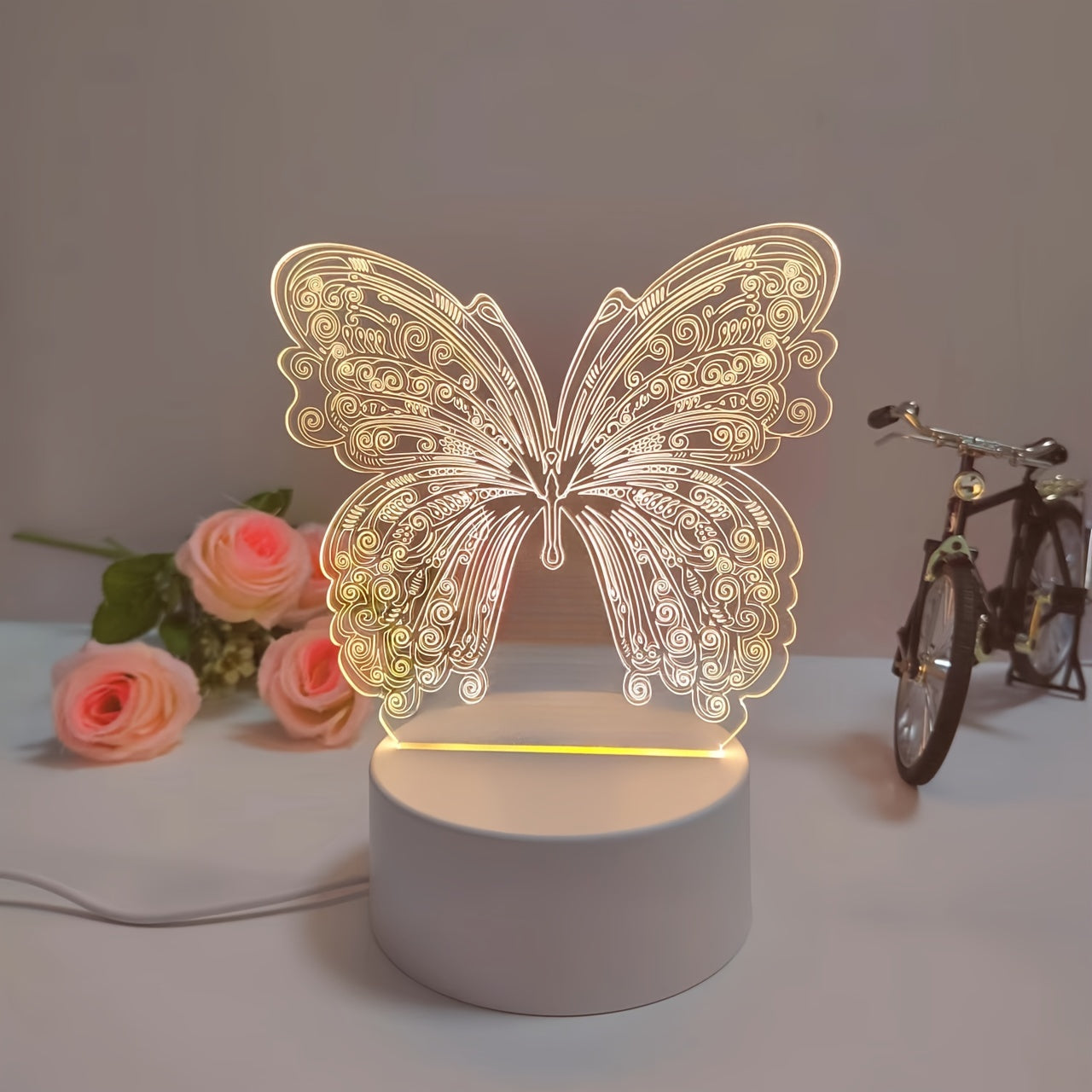 Geometric Butterfly Table Lamp – Novabutter