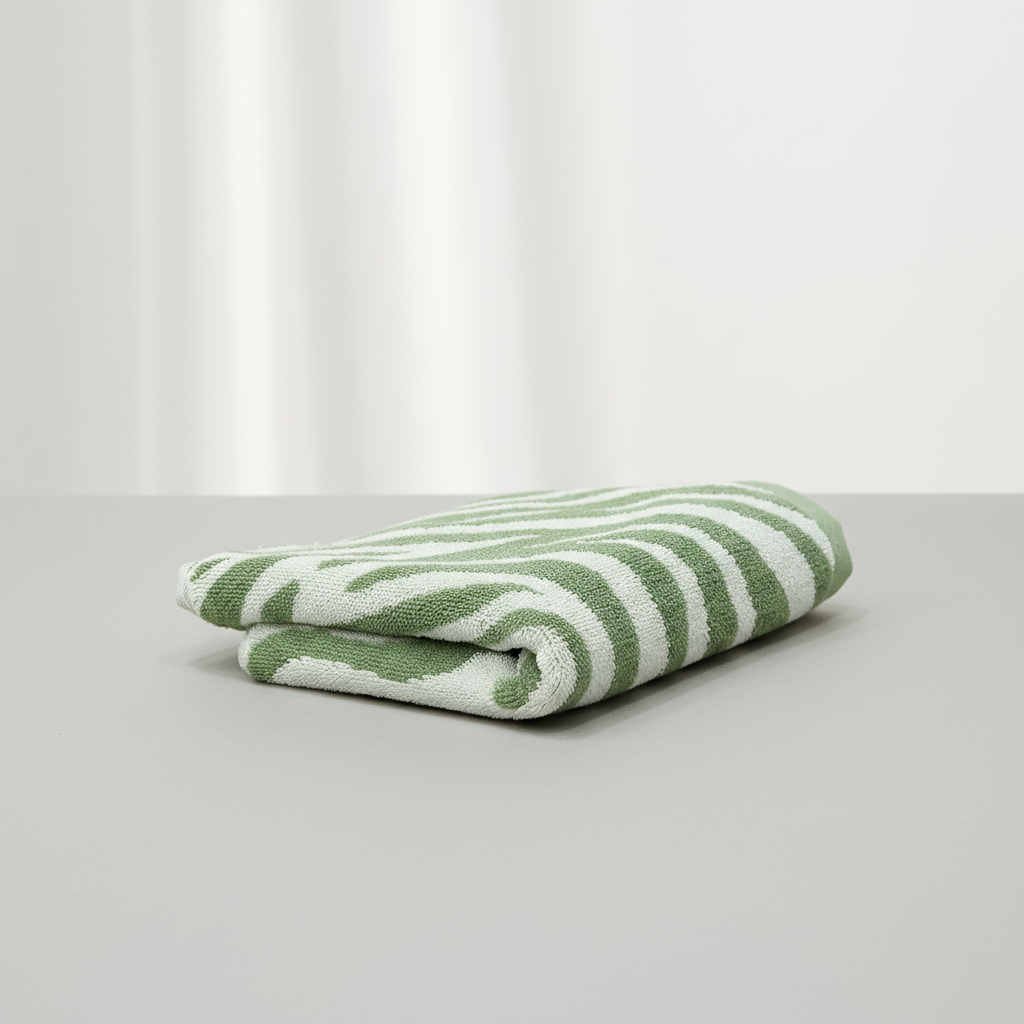 Striped cotton towel - TigerTowel