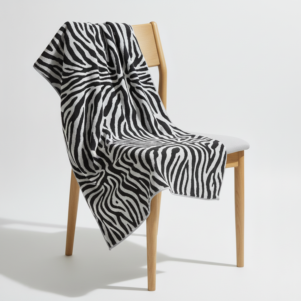 Striped cotton towel - TigerTowel