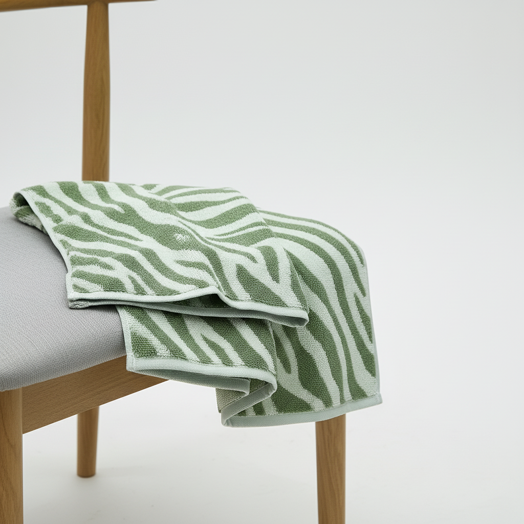 Striped cotton towel - TigerTowel