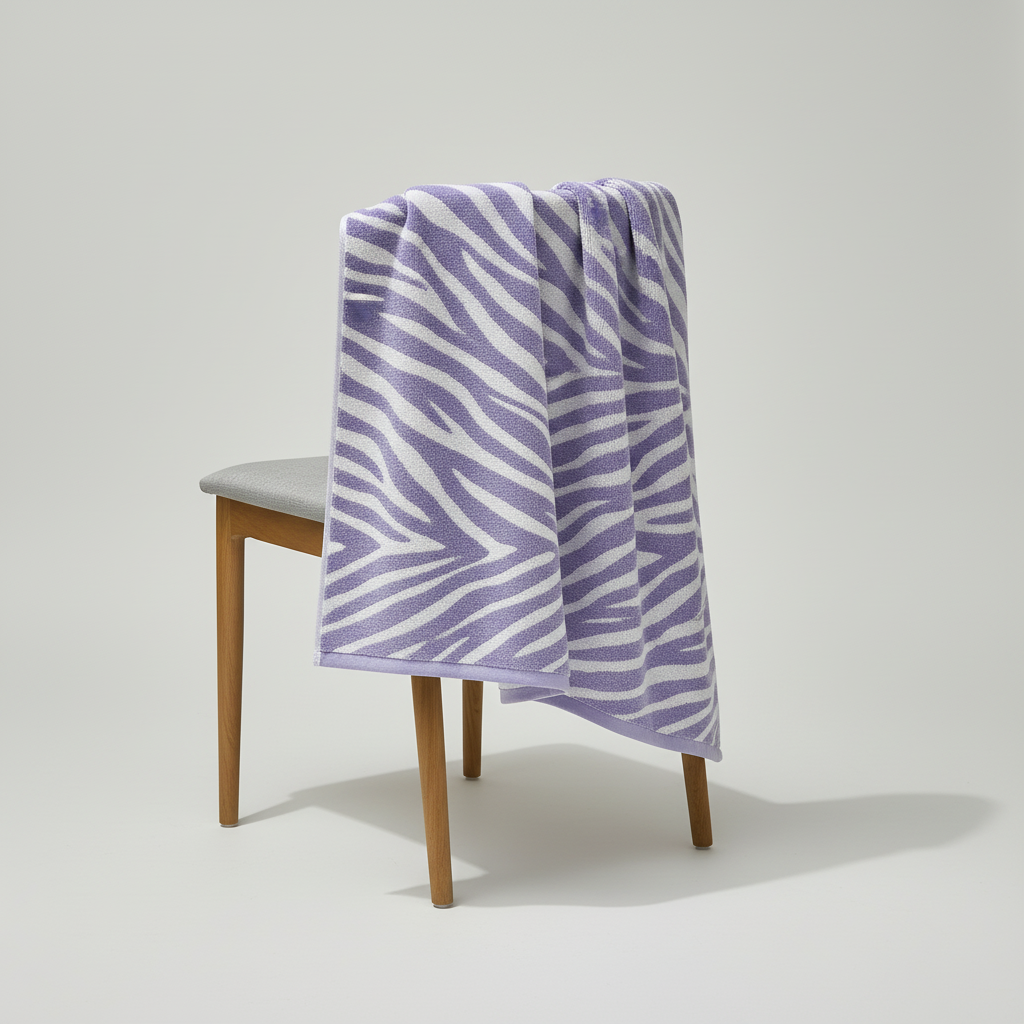 Striped cotton towel - TigerTowel