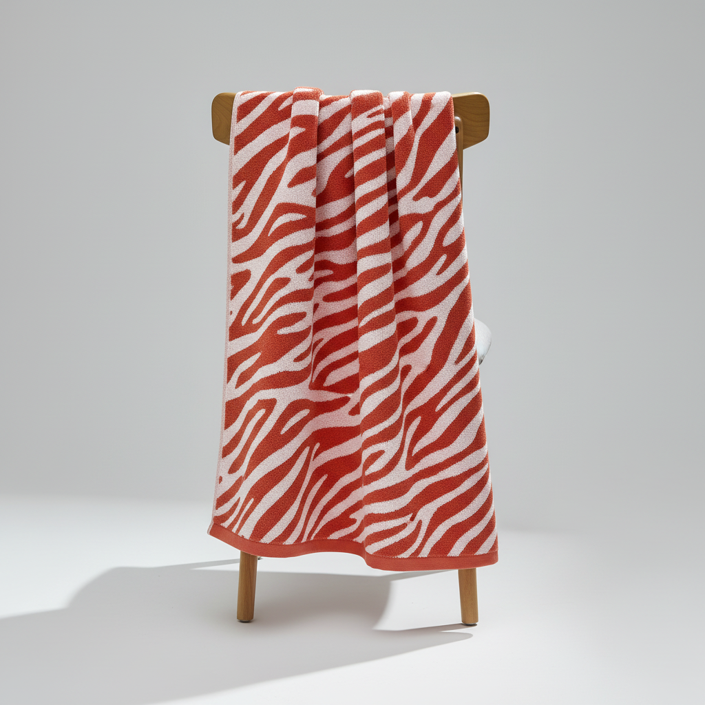 Striped cotton towel - TigerTowel
