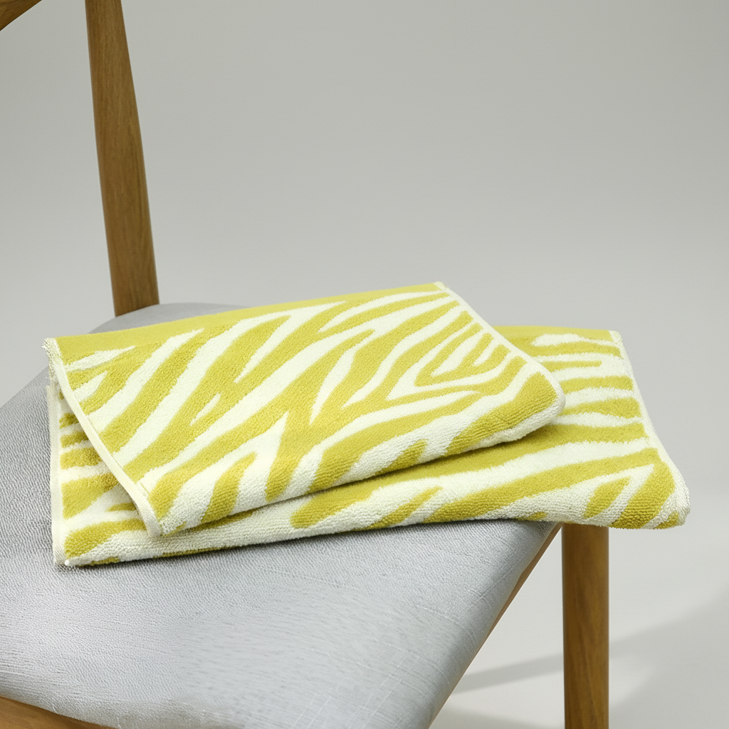 Striped cotton towel - TigerTowel