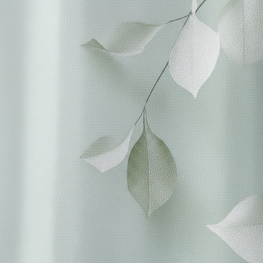 Woven Polyester Shower Curtain - Calmweave
