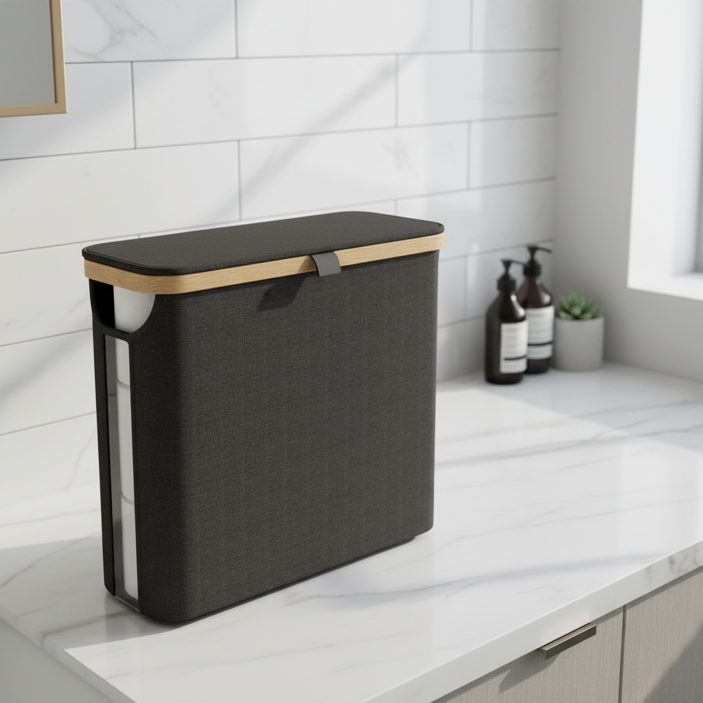 Large Capacity Toilet Paper Box - RollKeeper