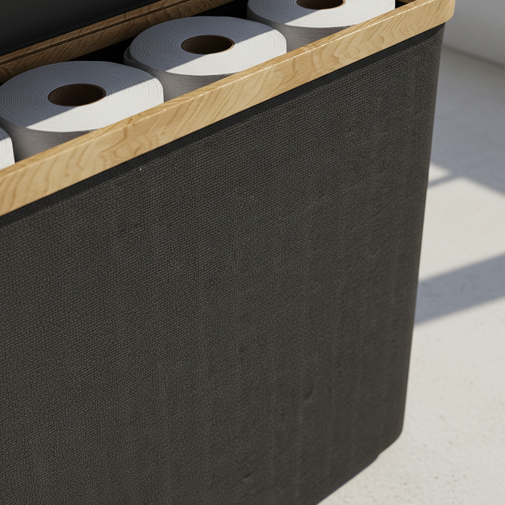 Large Capacity Toilet Paper Box - RollKeeper