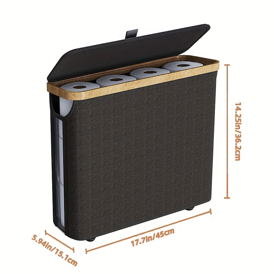 Large Capacity Toilet Paper Box - RollKeeper
