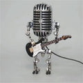 Guitar-themed table lamp – StrumBot