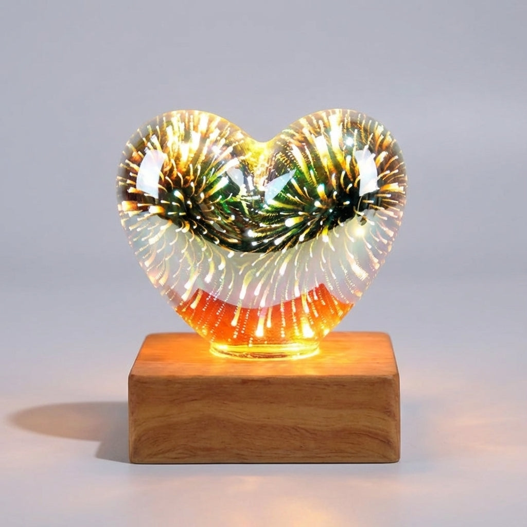 Heart-shaped LED Lamp – Heartflare