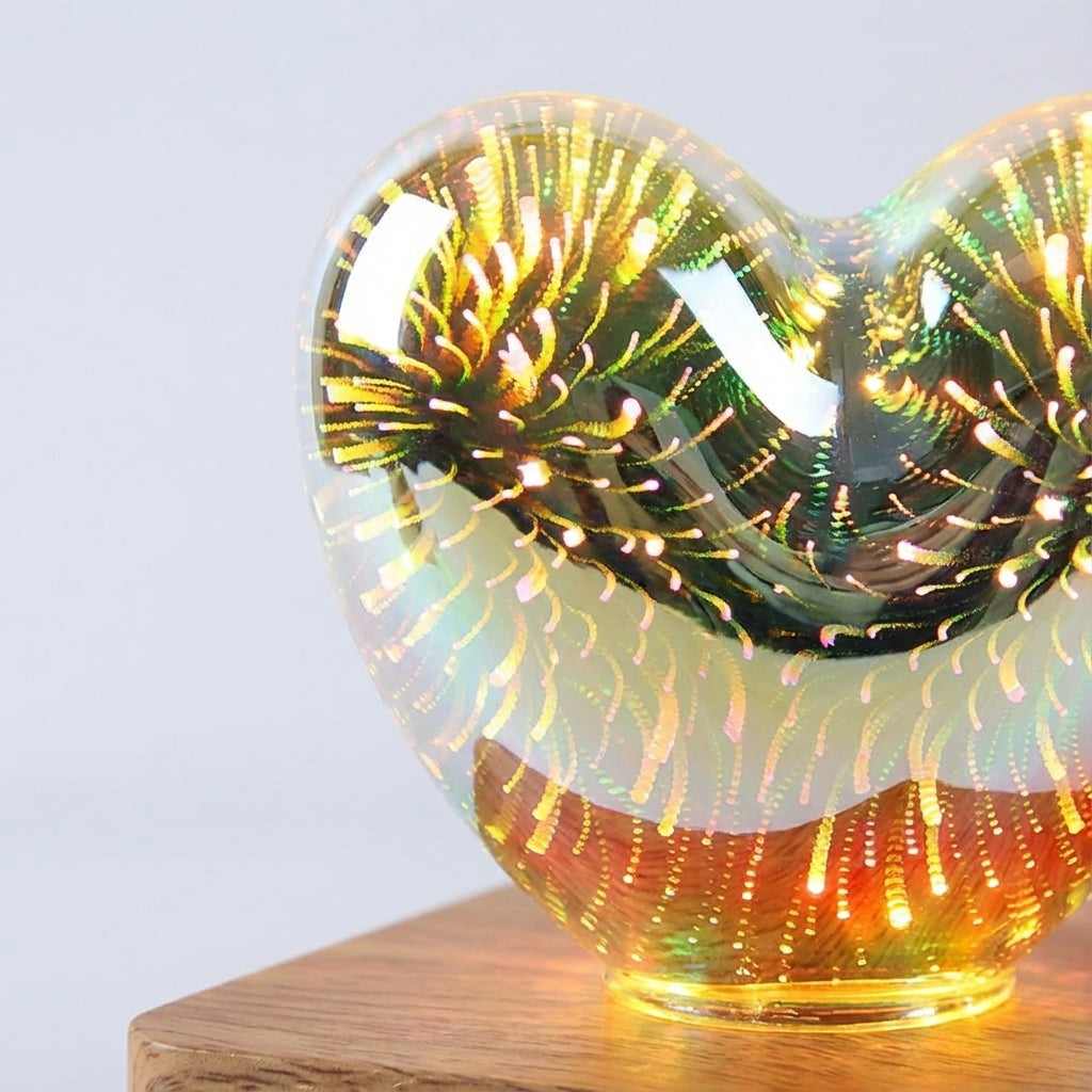 Heart-shaped LED Lamp – Heartflare
