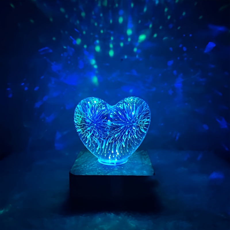 Heart-shaped LED Lamp – Heartflare
