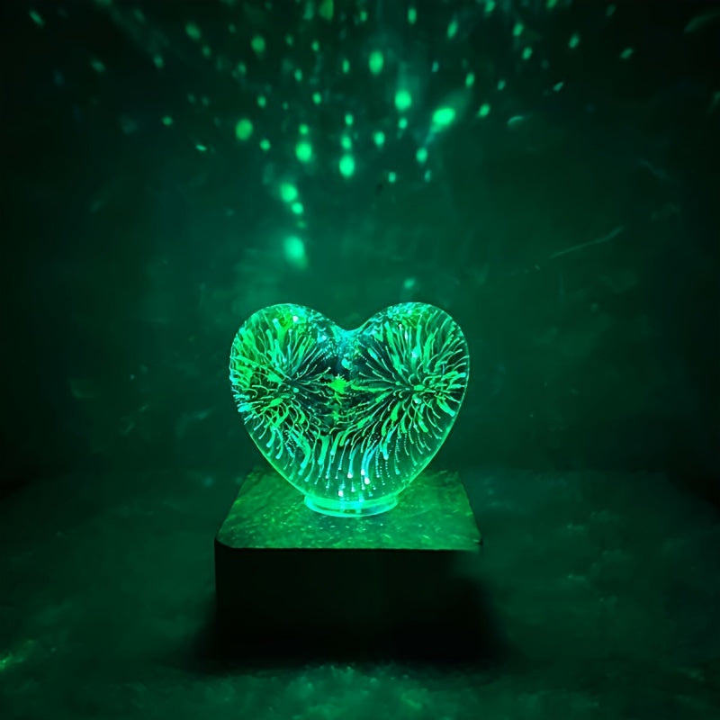 Heart-shaped LED Lamp – Heartflare