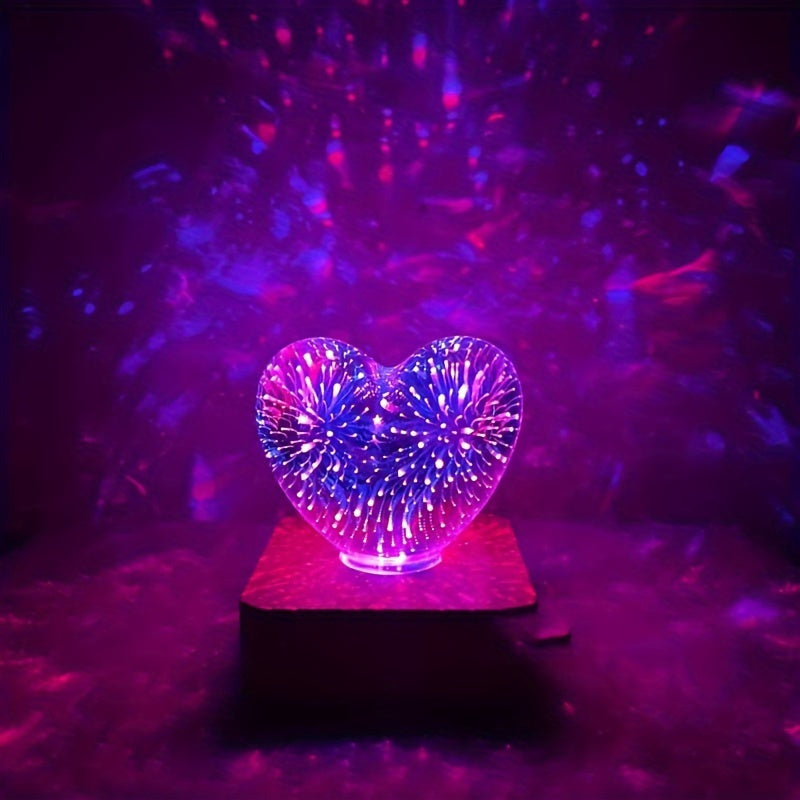 Heart-shaped LED Lamp – Heartflare