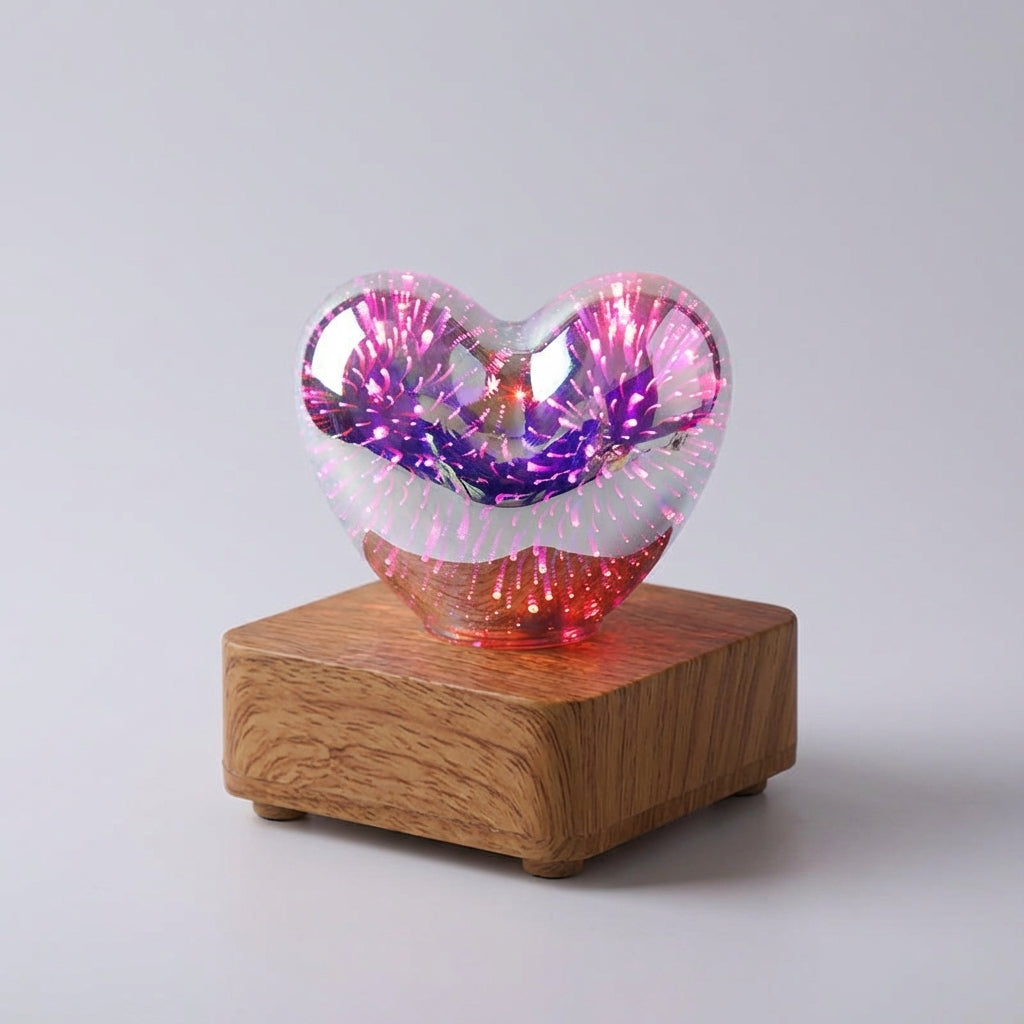 Heart-shaped LED Lamp – Heartflare