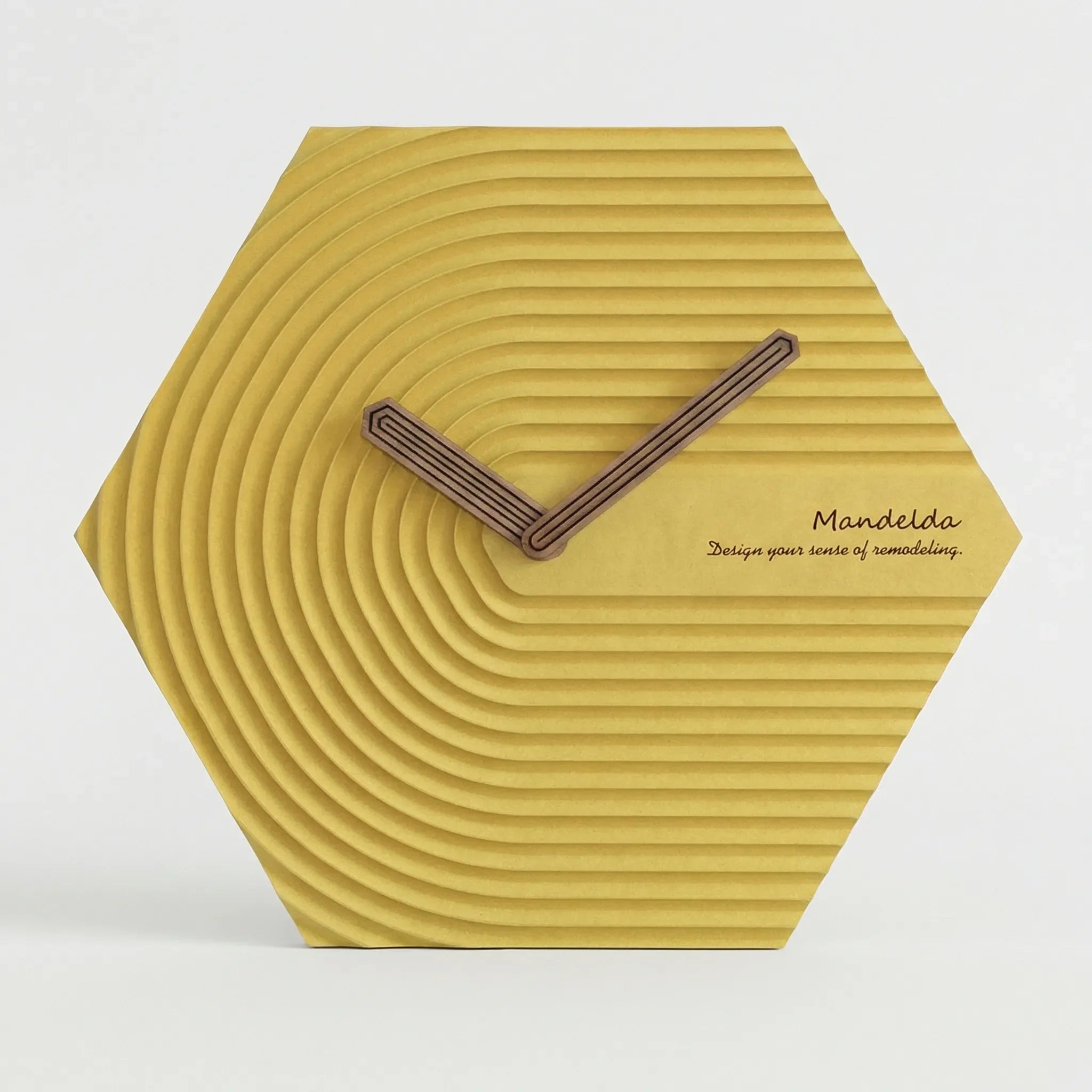 Hexagonal Modern Wall Clock - HexaPulse