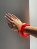 Stylish Bracelet in Strawberry Red – A Lively Accent for Your Look