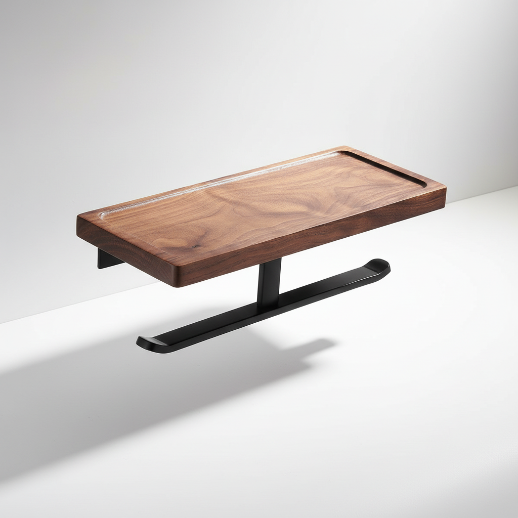 Industrial Metal Paper Holder - WoodlyKeep