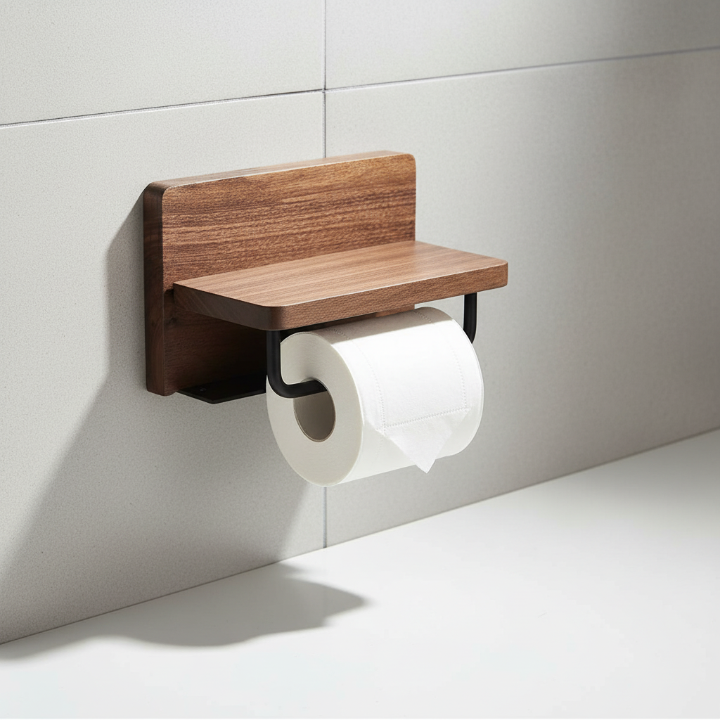 Industrial Metal Paper Holder - WoodlyKeep
