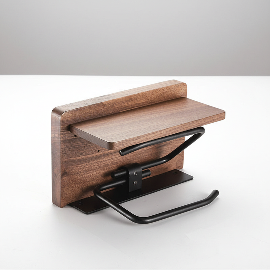Industrial Metal Paper Holder - WoodlyKeep