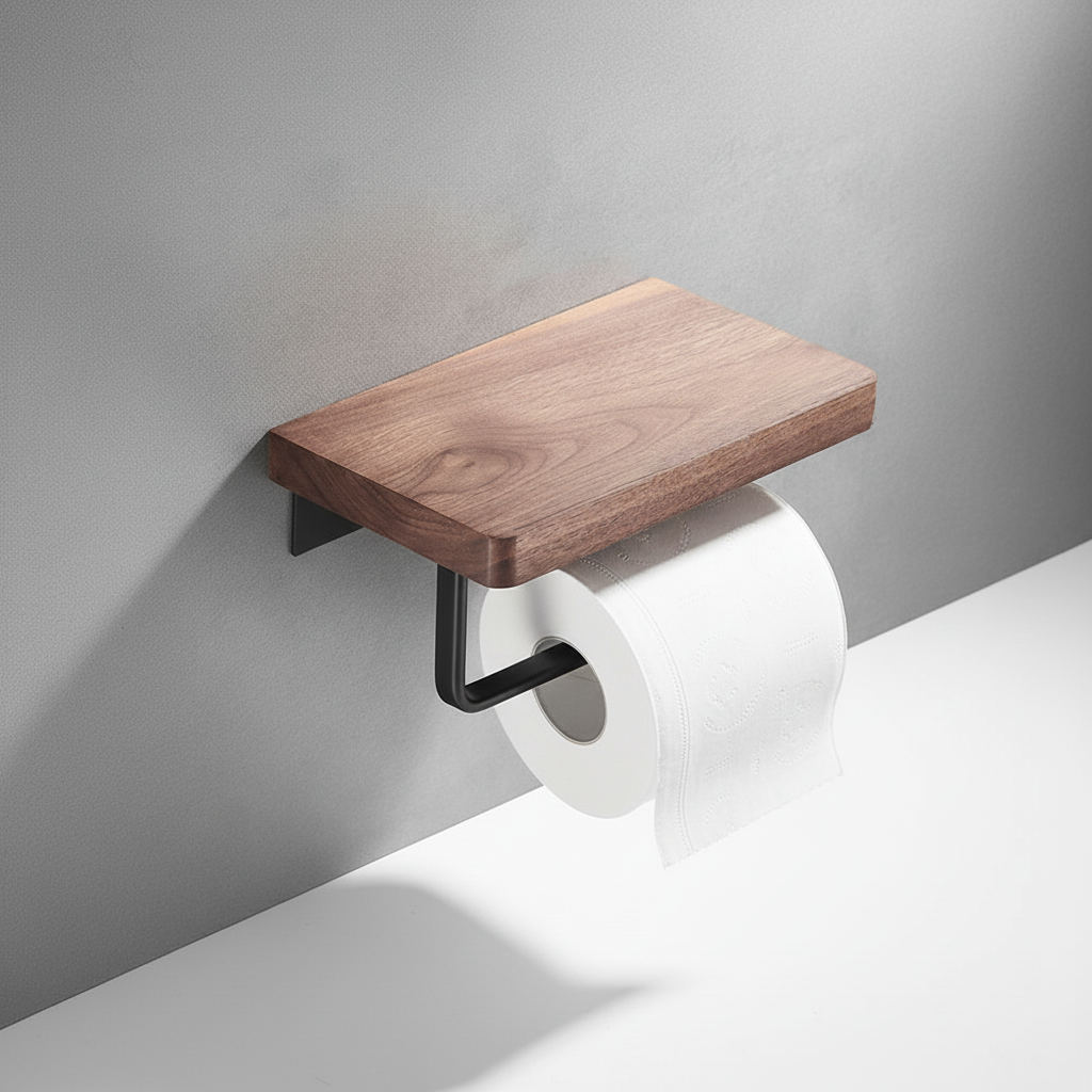 Industrial Metal Paper Holder - WoodlyKeep