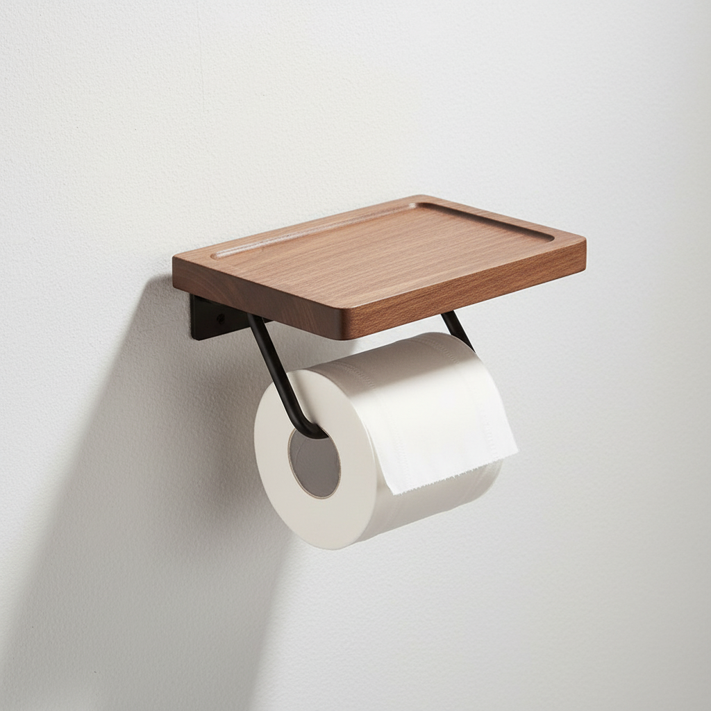 Industrial Metal Paper Holder - WoodlyKeep