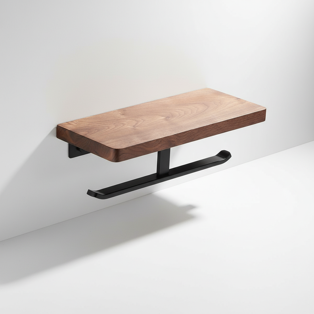 Industrial Metal Paper Holder - WoodlyKeep