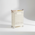 Collapsible wheeled laundry basket - LaundryGlide