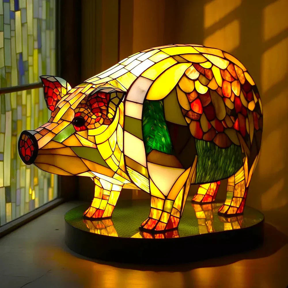 Artistic table lamp - AnimalGlow