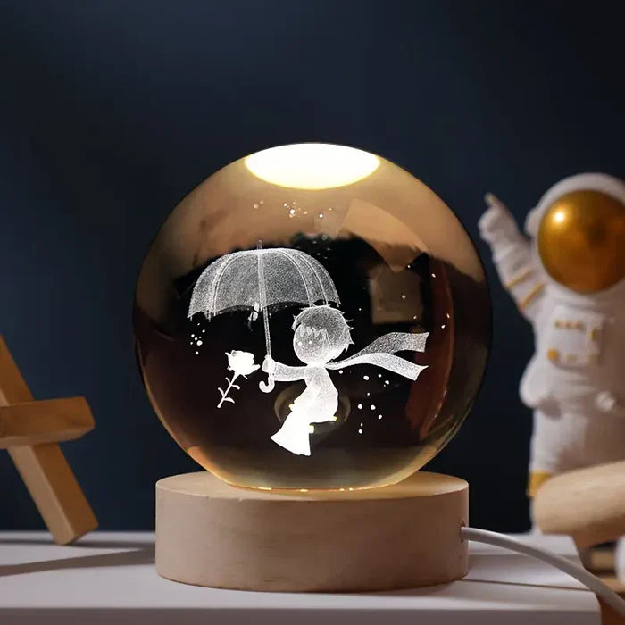 LED Lamp with Engraving - StarLight