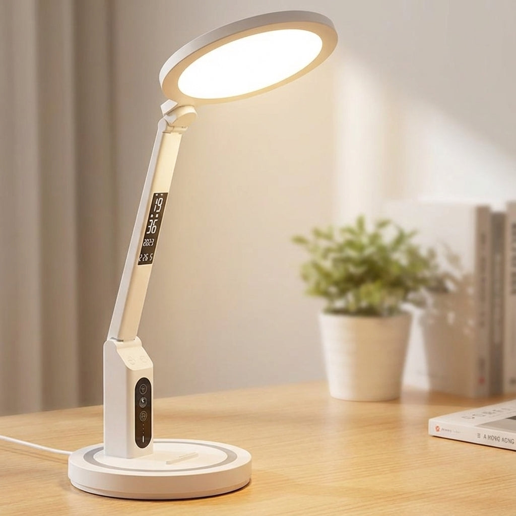 LED Clock Desk Lamp – TimeLume