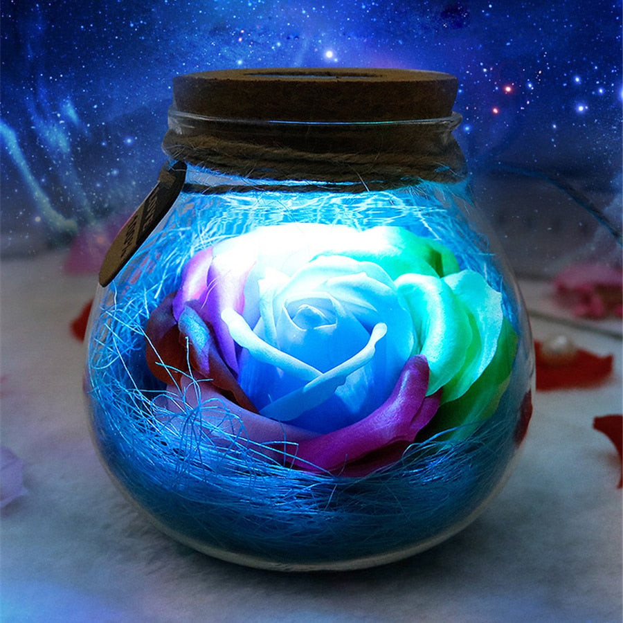 LED Rose Pot Lamp – Roseluxe