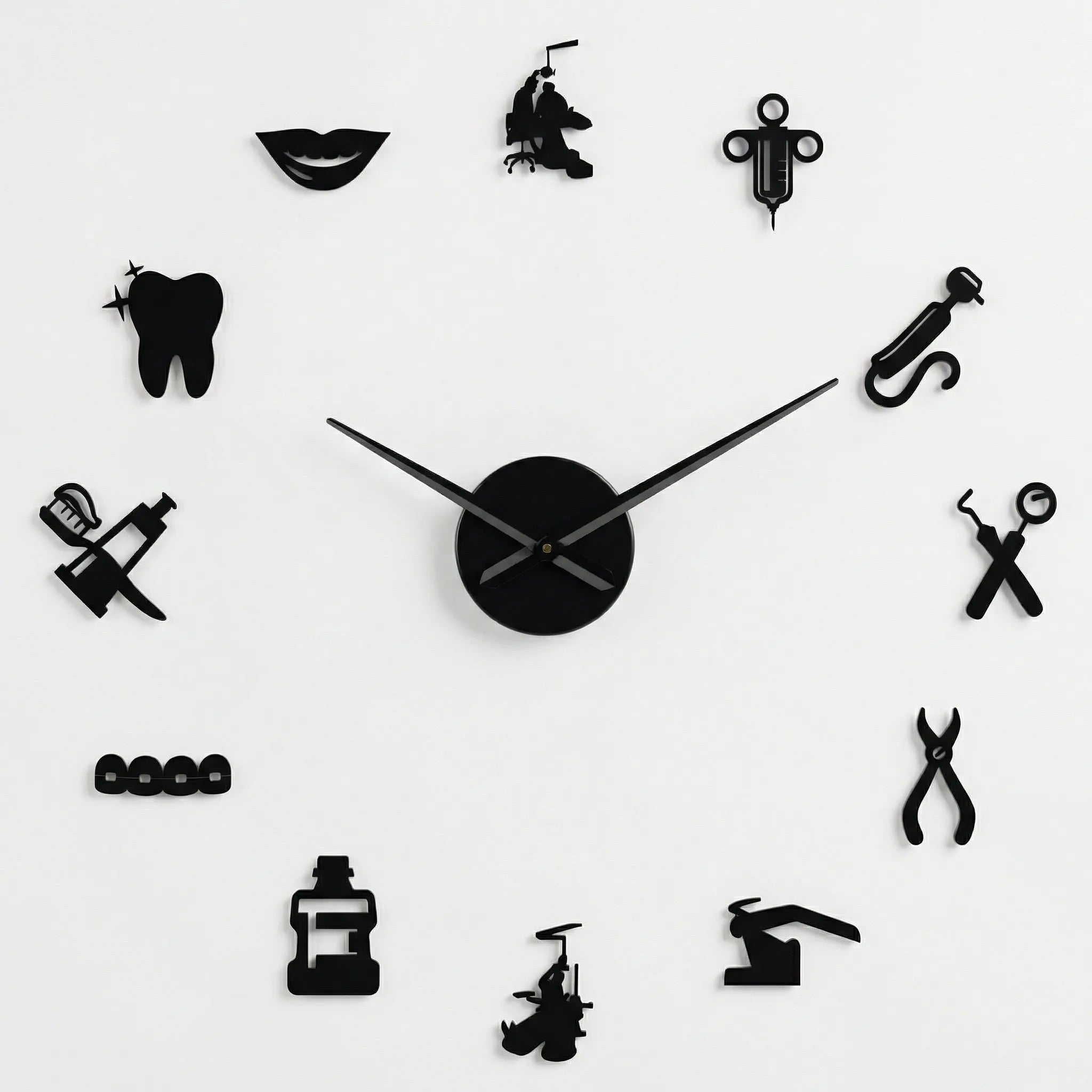 Large Wall Clock For Clinics - Dentiqube