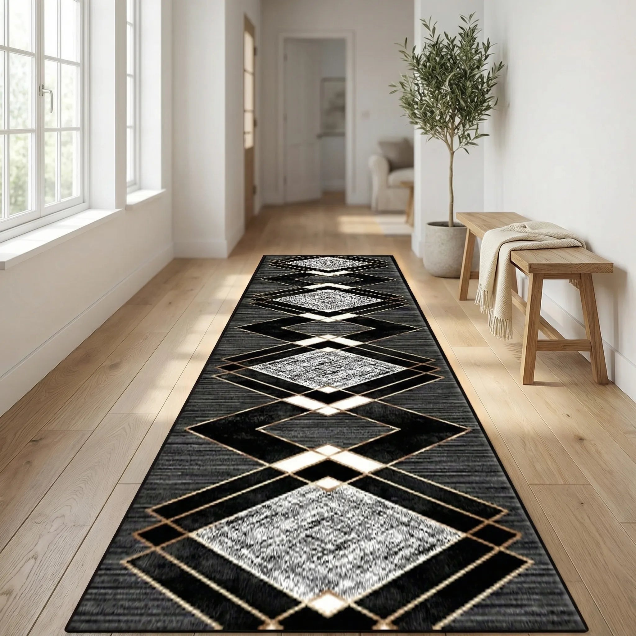 Long Vintage Runner Rug - Luxarun