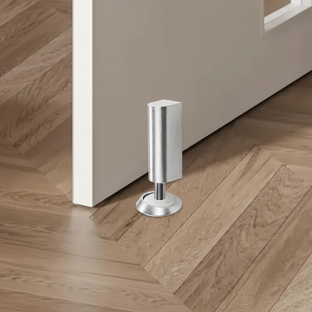 Magnetic floor door stopper - SilentGrip