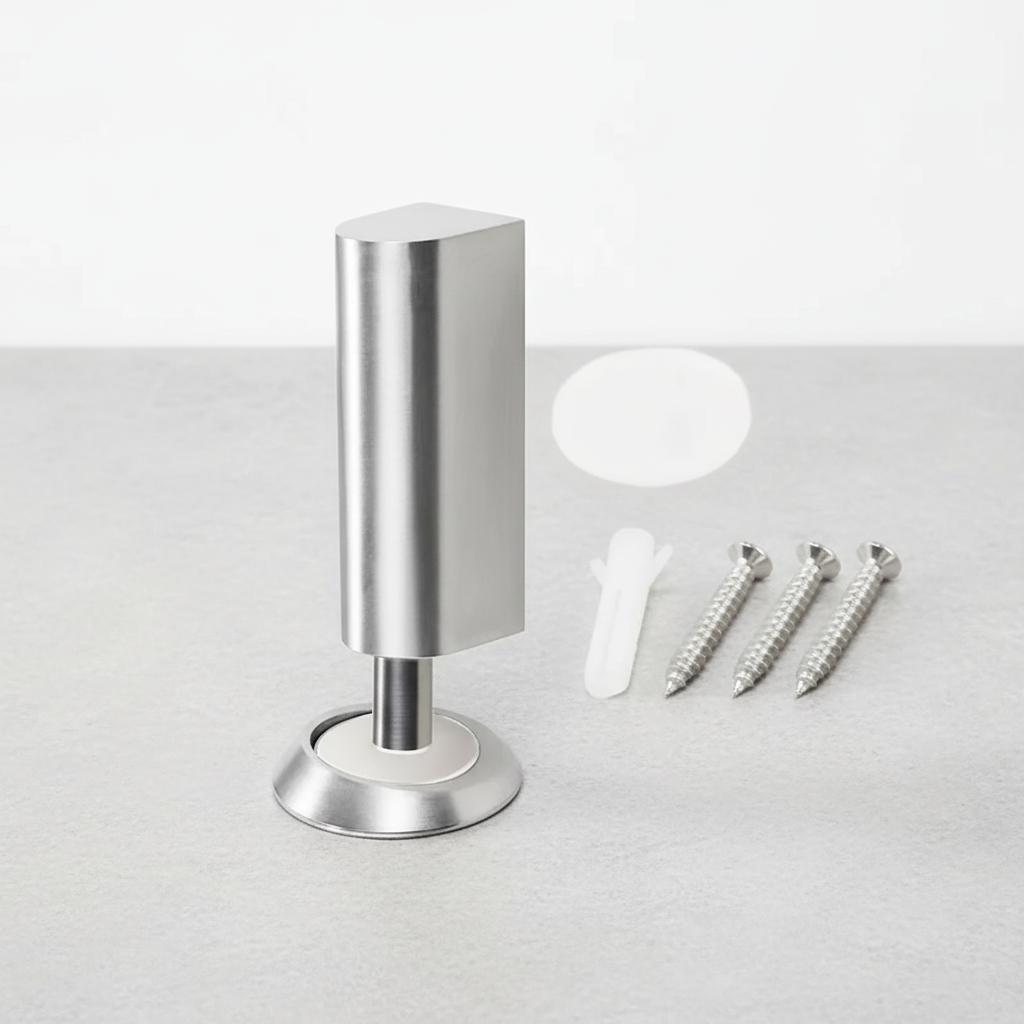 Magnetic floor door stopper - SilentGrip
